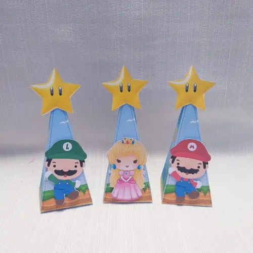 Caixa Piramide Super Mario Bross