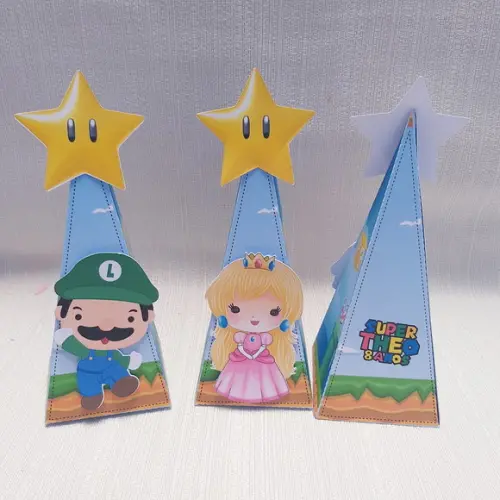 Caixa Piramide Super Mario Bross