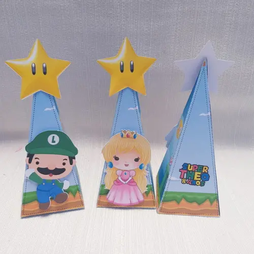 Caixa Piramide Super Mario Bross