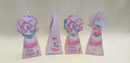 Caixa Piramide Tie Die