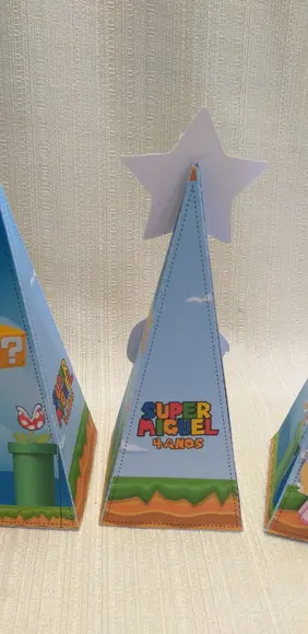Caixa Piramide Super Mario Bross