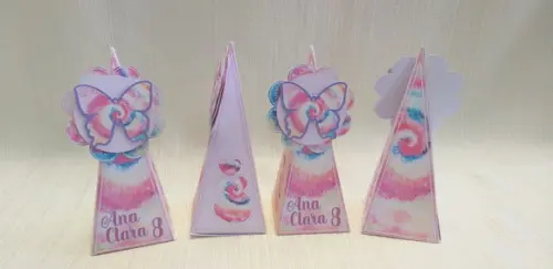 Caixa Piramide Tie Die