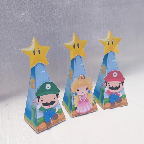Caixa Piramide Super Mario Bross