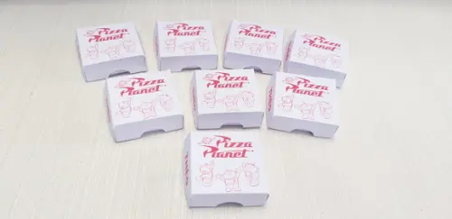Caixa Pizza Planet Toy Story