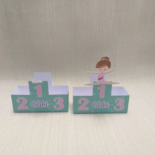Caixa Podio Ginastica Ritmica