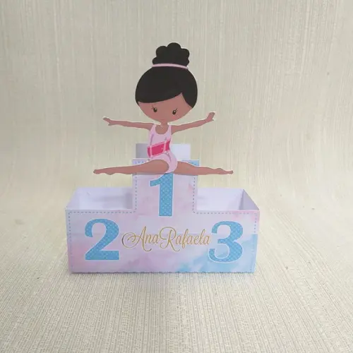 Caixa Podio Ginastica Ritmica