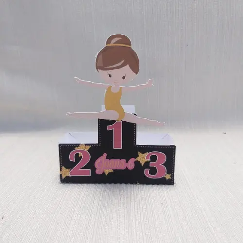 Caixa Podio Ginastica Ritmica