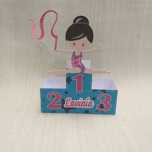 Caixa Podio Ginastica Ritmica
