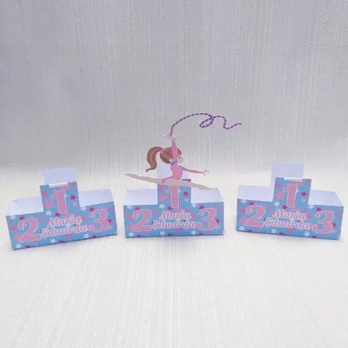 Caixa Podio Ginastica Ritmica
