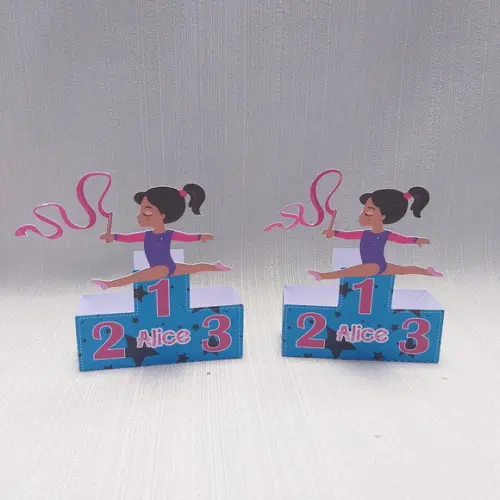 Caixa Podio Ginastica Ritmica