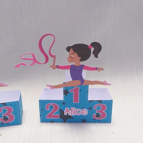 Caixa Podio Ginastica Ritmica