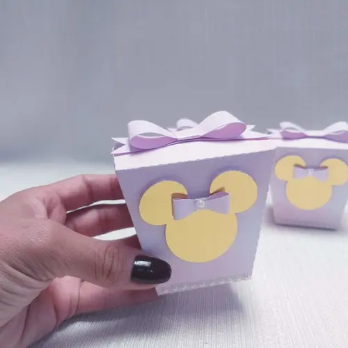 Caixa Sushi Minnie Rosa