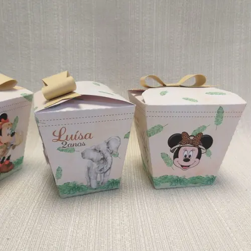 Caixa Sushi Minnie Safari