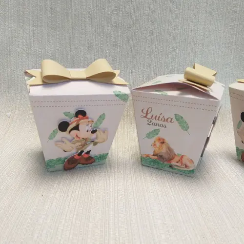 Caixa Sushi Minnie Safari