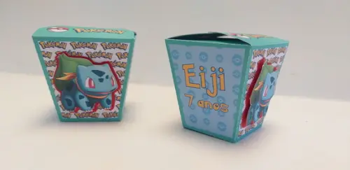 Caixa Sushi Pokemon
