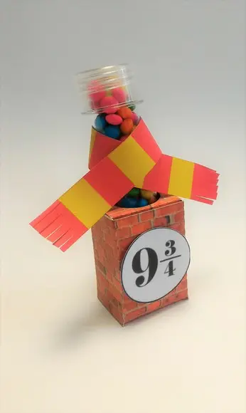 Caixa Tubete Plataforma 9 3/4 Harry Potter