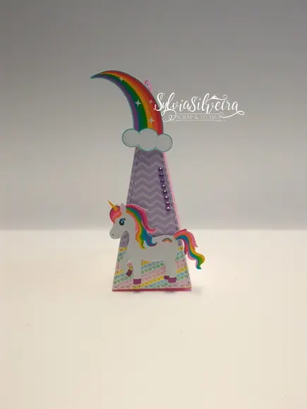 Caixa Unicórnio Pirâmide