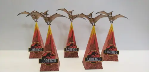 Caixa Vulcão Dinossauro