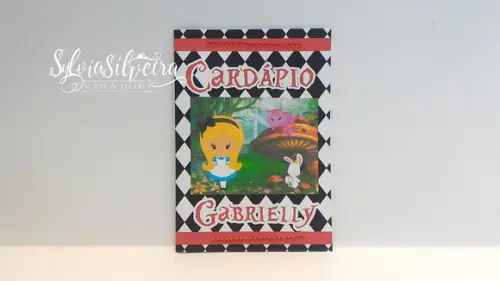 Cardápio Alice no País das Maravilhas