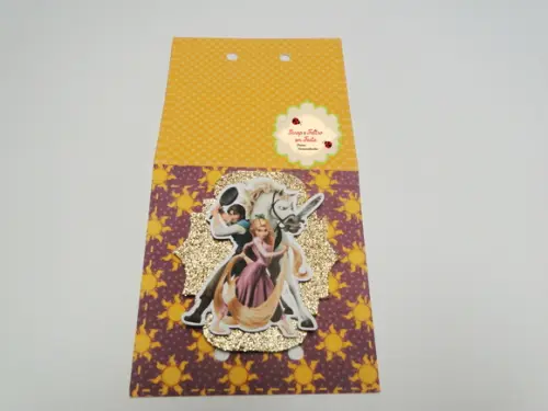 Capa Pirulito Personalizado Rapunzel
