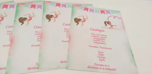 Cardápio Ginástica