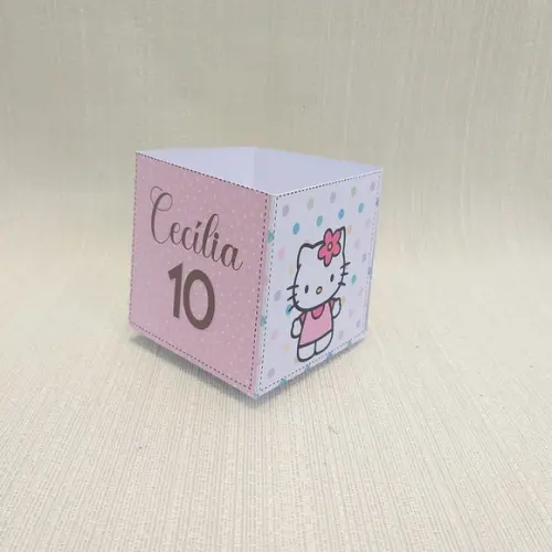 Centro de Mesa Hello Kitty