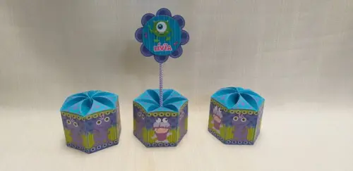 Centro de Mesa Monstros Sa