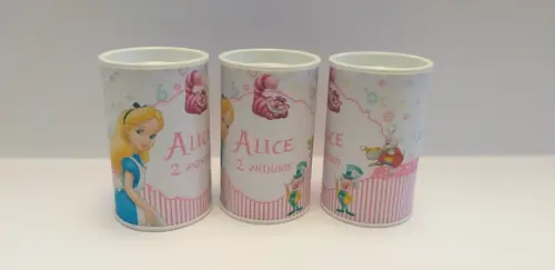 Cofrinho Alice no País das Maravilhas
