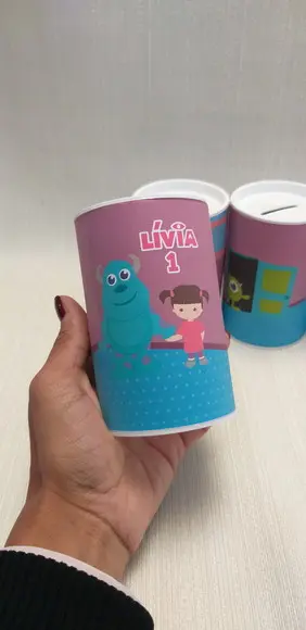 Cofrinho Monstros Sa