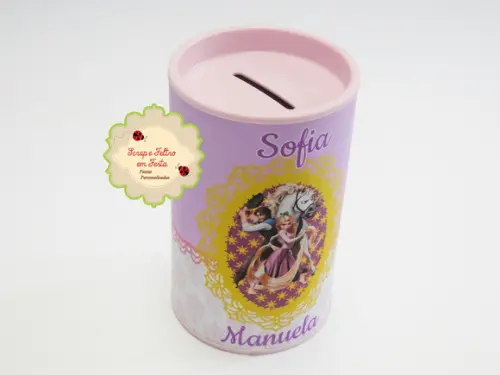Cofrinho Rapunzel