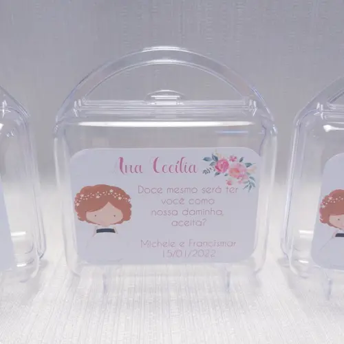 Convite Daminha, Pajem, Florista Casamento - Maletinha