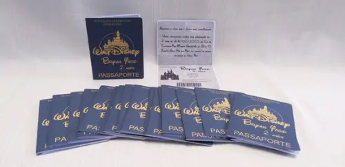 Convite Passaporte Infantil