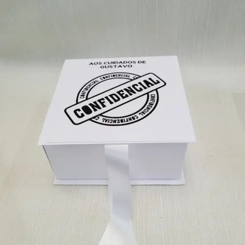Convite Segurança dos Alianças - Caixa Nutella