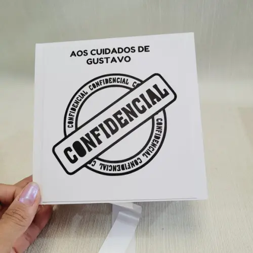 Convite Segurança dos Alianças - Caixa Nutella