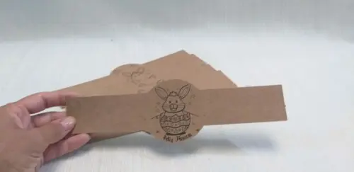 Faixa Barra Chocolate Páscoa