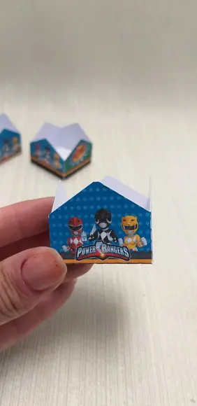 Forminha Power Rangers