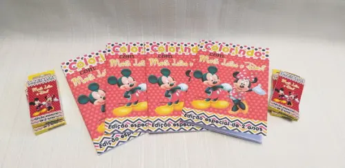 Kit Colorir Mickey e Minnie