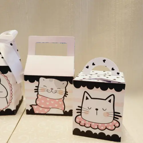 Kit Festa Gatinho 20 Itens