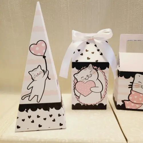Kit Festa Gatinho 20 Itens