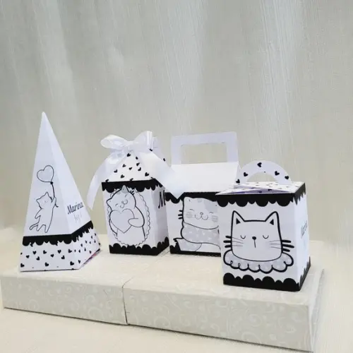 Kit Festa Gatinho 40 Itens