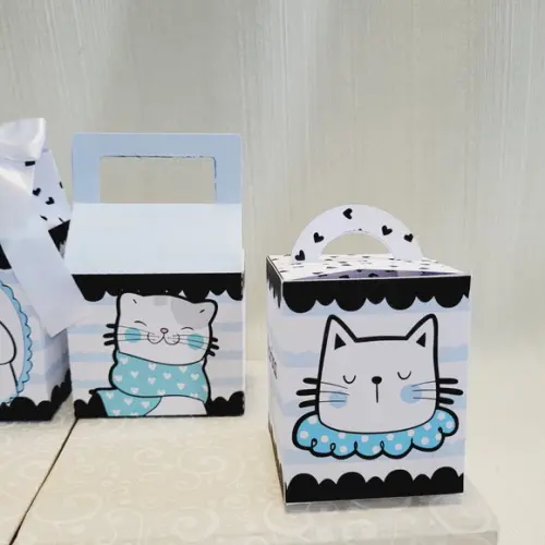 Kit Festa Gatinho 40 Itens