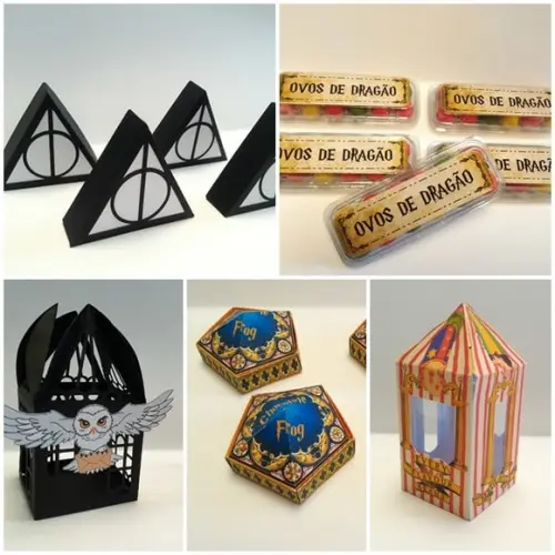 Kit Festa Harry Potter - 52 Itens