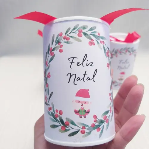Lata Natal Lembrancinha