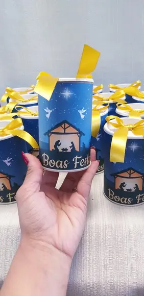 Lata Natal Lembrancinha