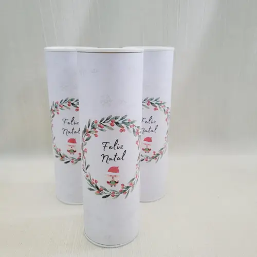 Lata Natal Lembrancinha - 20 cm Altura
