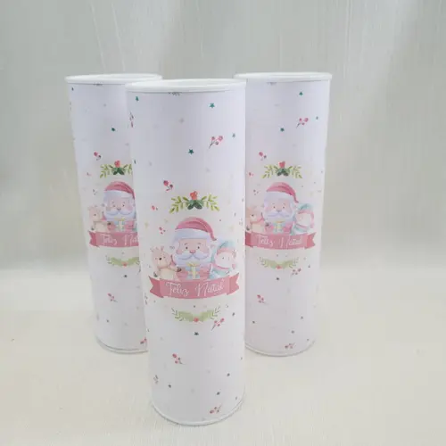 Lata Natal Lembrancinha - 20 cm Altura