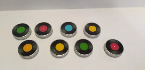 Latinha Disco Vinil