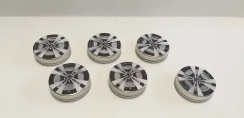 Latinha Roda Carro