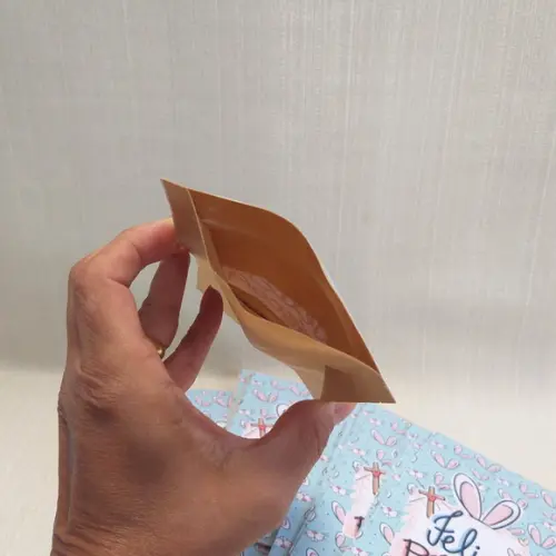 Lembrancinha Páscoa Saquinho Zip