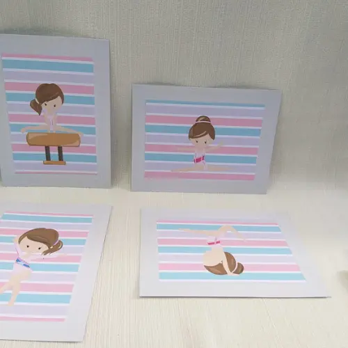 Quadrinho Ginástica Artistica